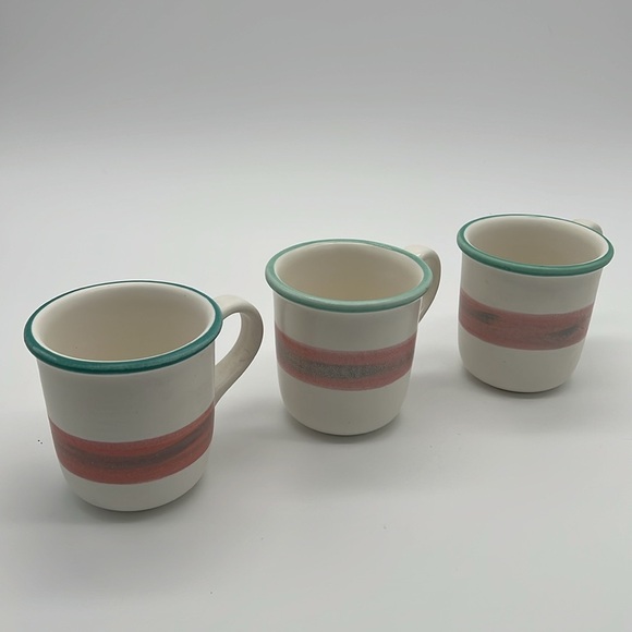Southwest Style Stoneware Mugs Mirage by Treasure Craft (Set of 3) - Picture 2 of 10